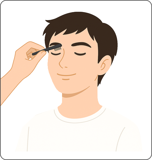 眉スタイリング